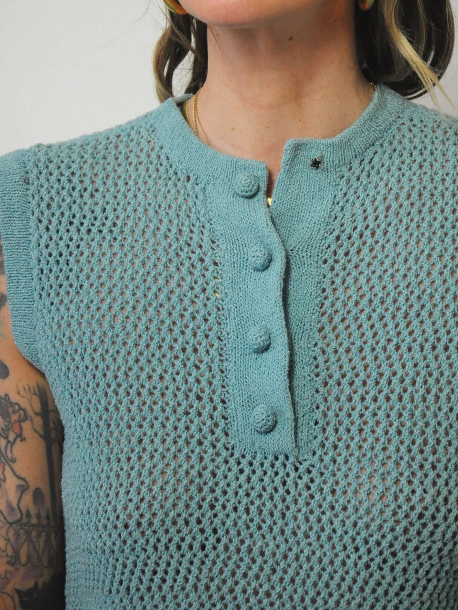 1960s Seastorm Fishnet Tank