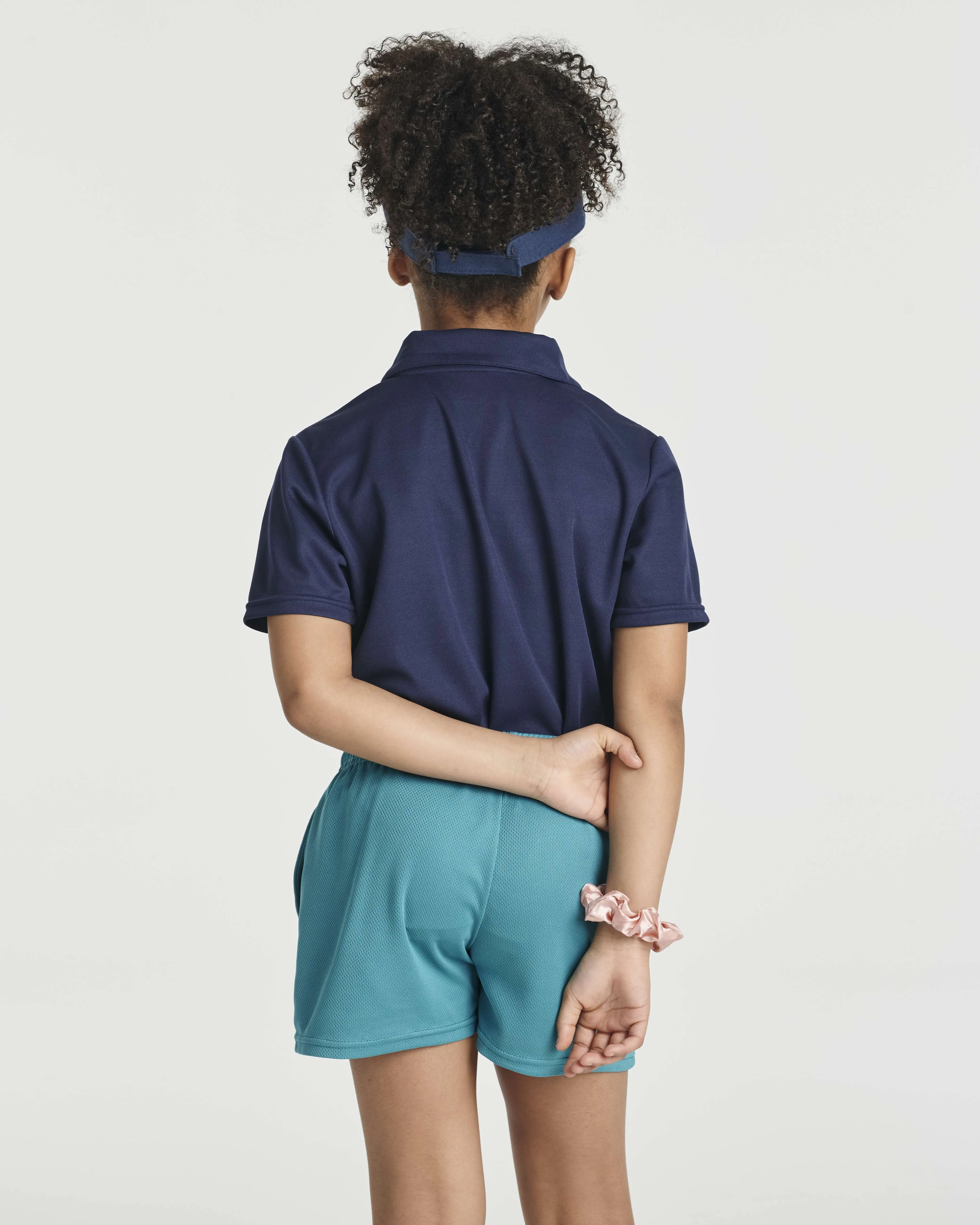3 Pack: Girls' Short Sleeve Performance Polo