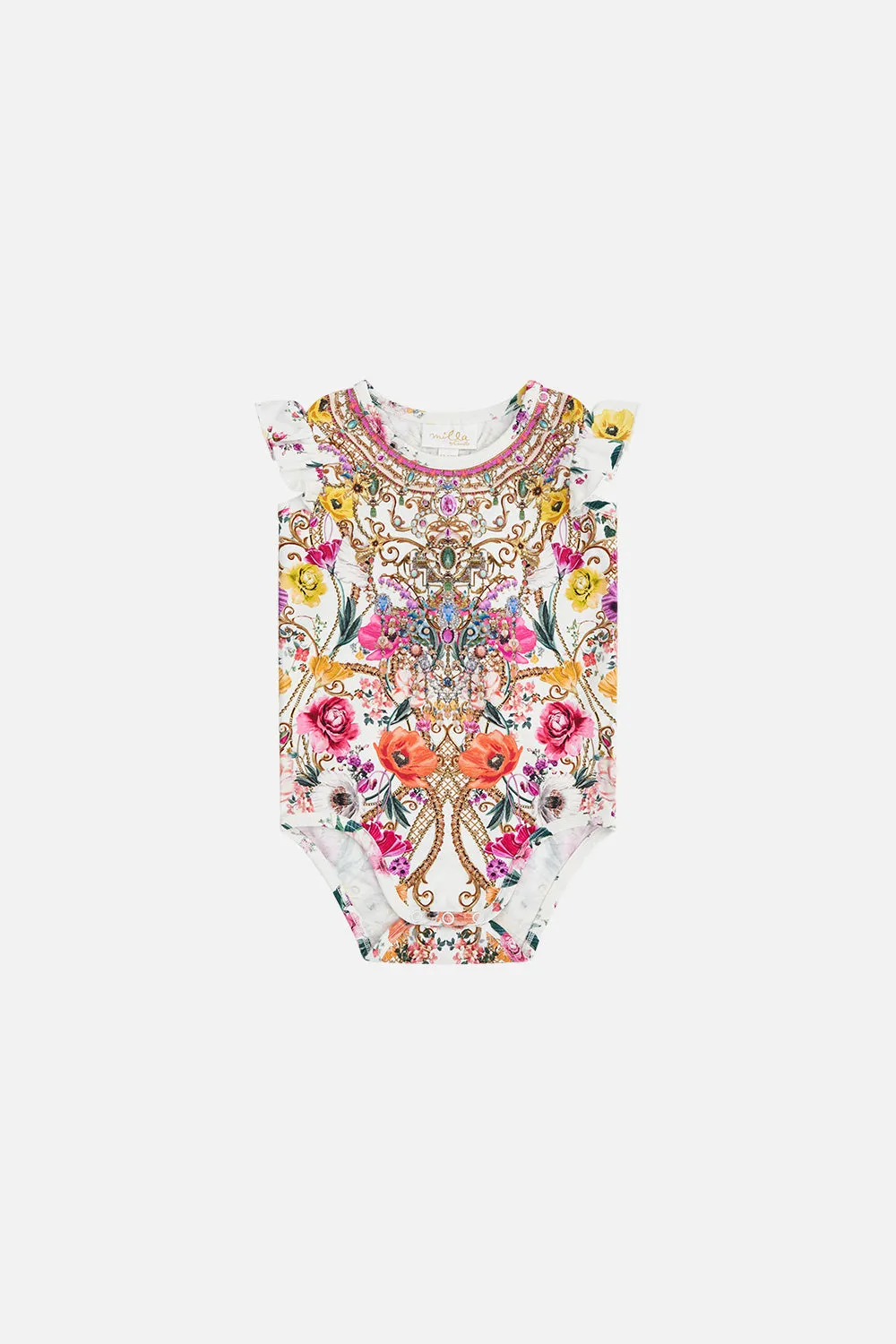 BABIES FRILL BODYSUIT DESTINY CALLING