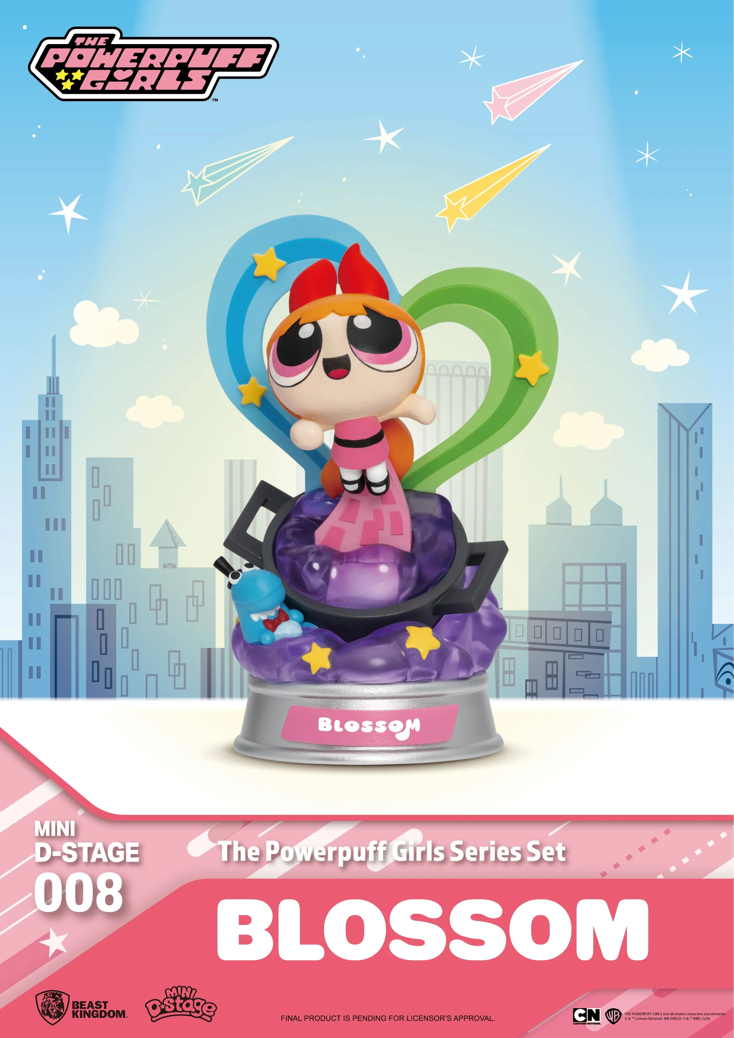 Beast Kingdom MDS-008-The Powerpuff Girls Series-Blind Box Set(6 PCS)
