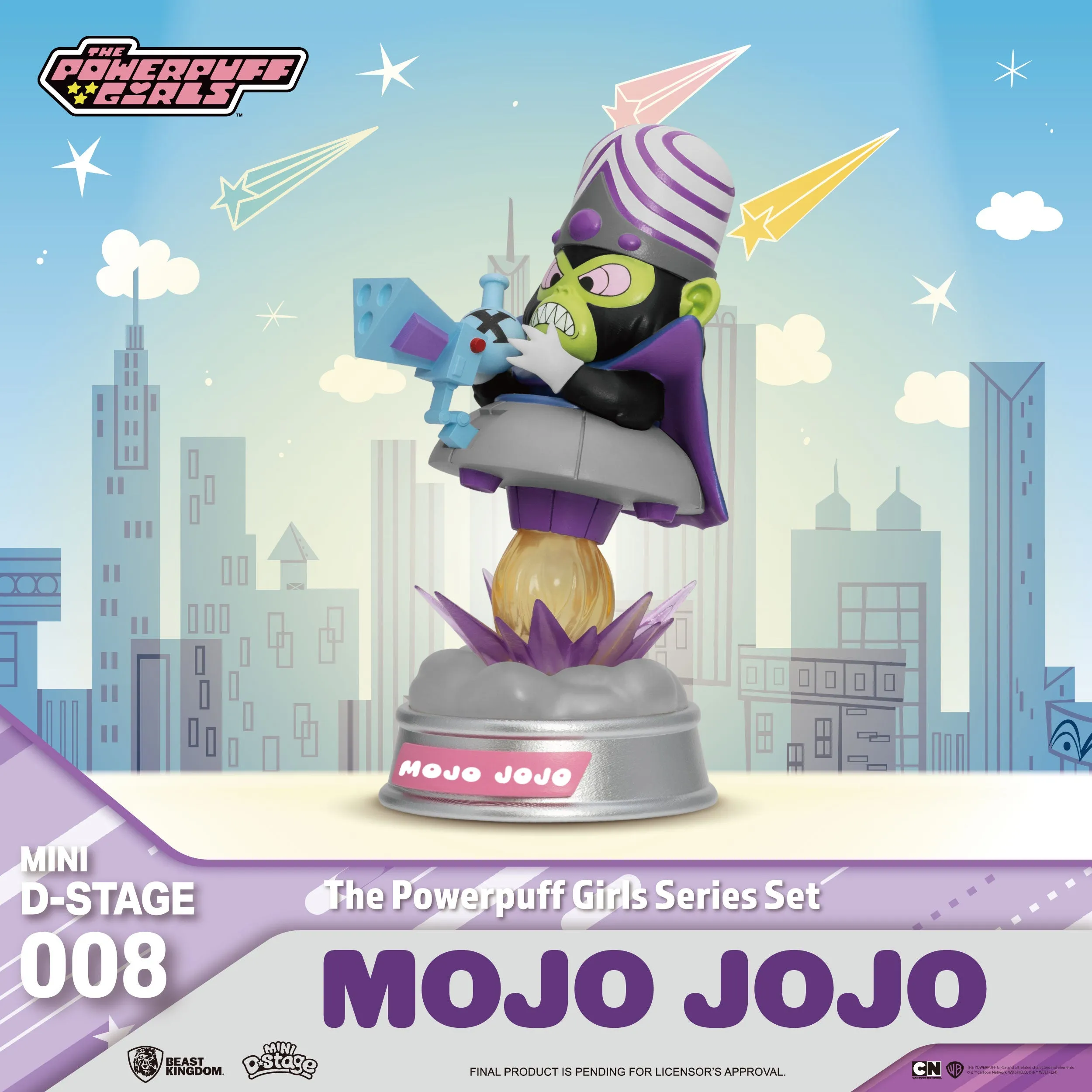 Beast Kingdom MDS-008-The Powerpuff Girls Series-Blind Box Set(6 PCS)