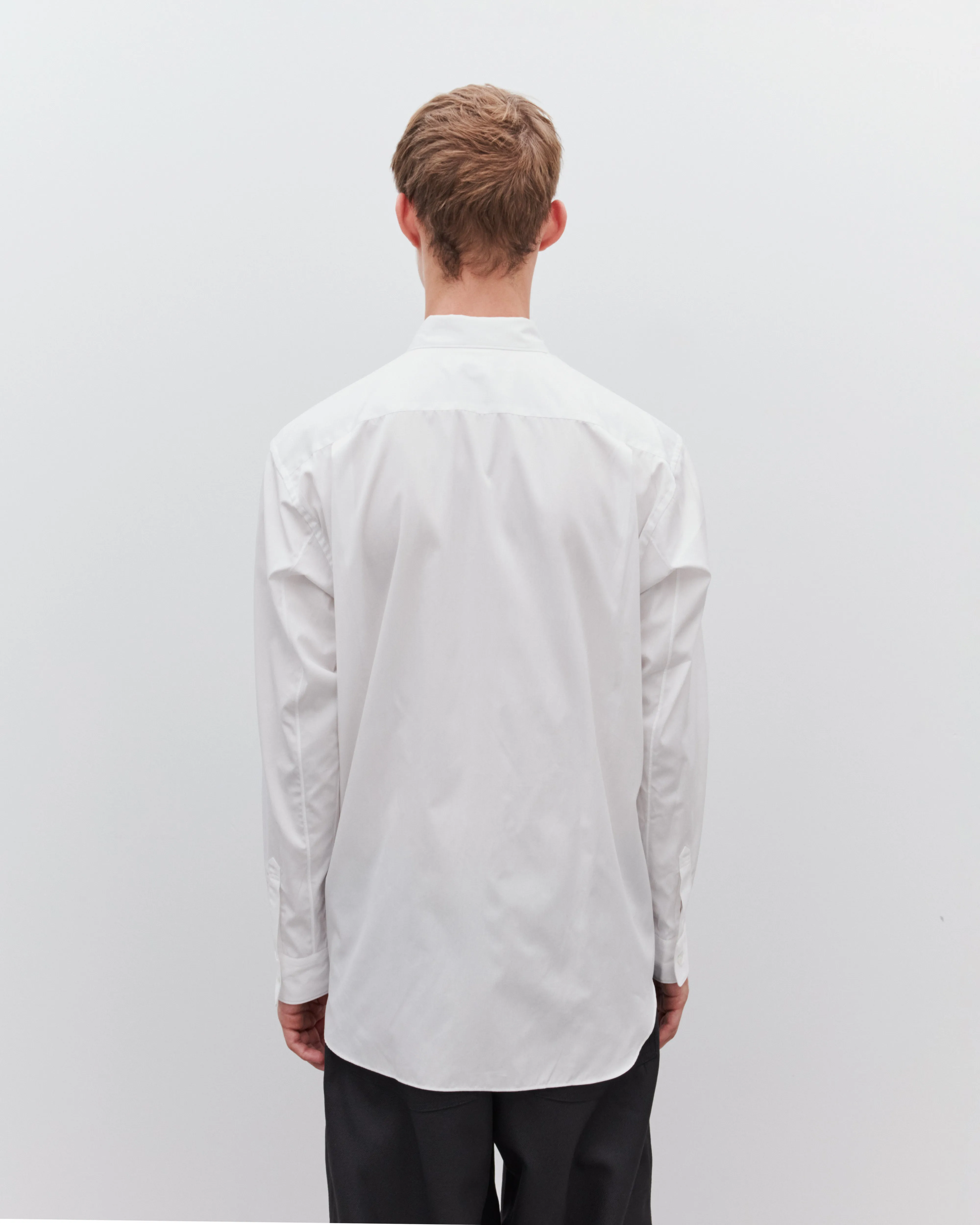 CDG Shirt - Men's Colored Stripe Shirt - (White/Mix)