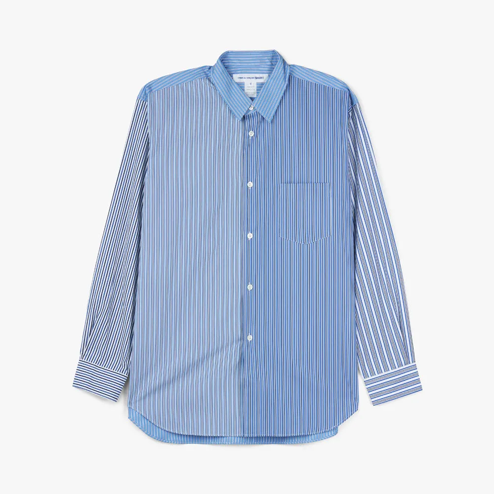 COMME des GARÇONS SHIRT Yarn Dyed Stripe Poplin Shirt / Stripe 2