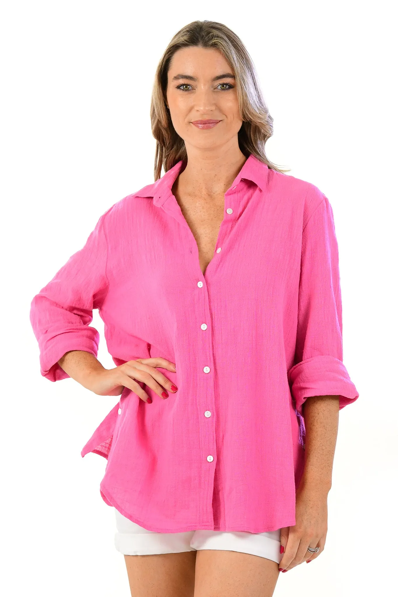 Cruise Set Top / Pink