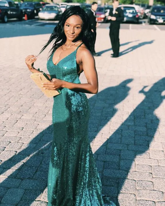 Estelle Gown - Emerald Green (M & L - Clearance Sale)