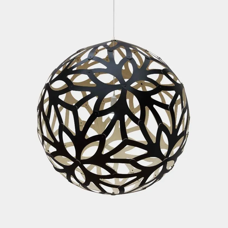 Floral Bamboo Pendant Light