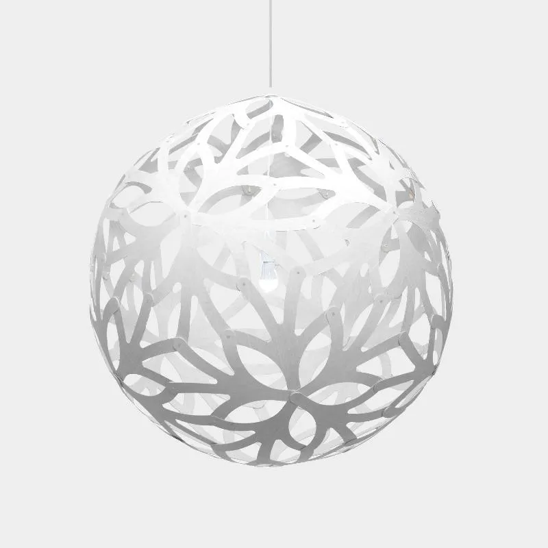 Floral Bamboo Pendant Light