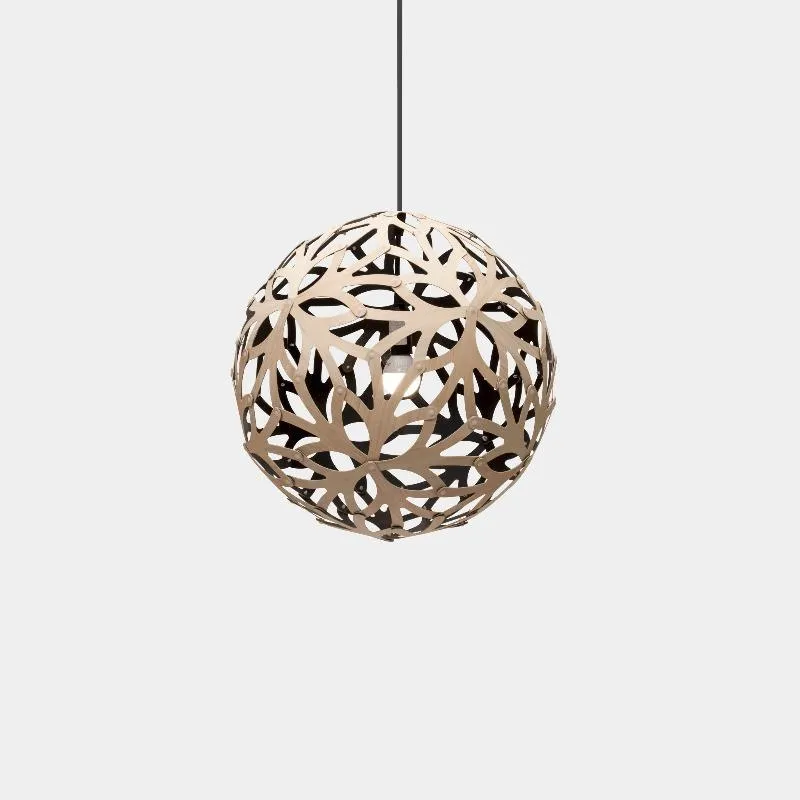 Floral Bamboo Pendant Light
