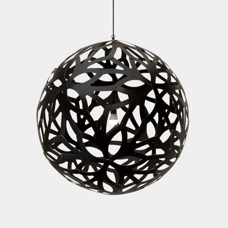Floral Bamboo Pendant Light