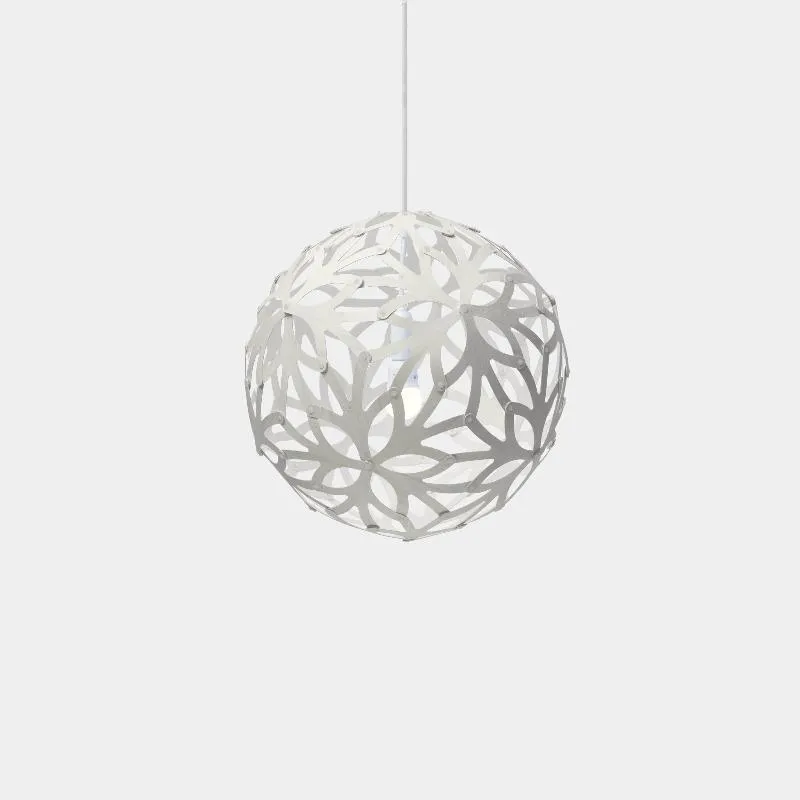 Floral Bamboo Pendant Light
