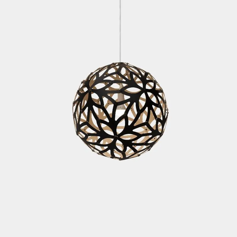 Floral Bamboo Pendant Light