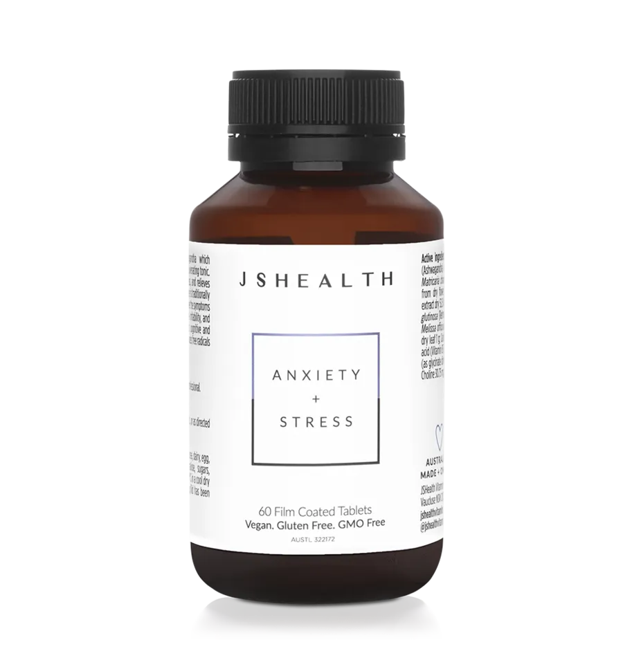 JSHEALTH ANXIETY   STRESS FORMULA - 60 TABLETS