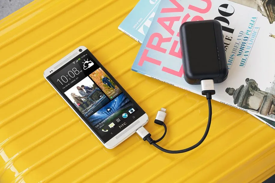 Just Mobile - AluCable Duo Mini - Micro USB and Lightning Cable