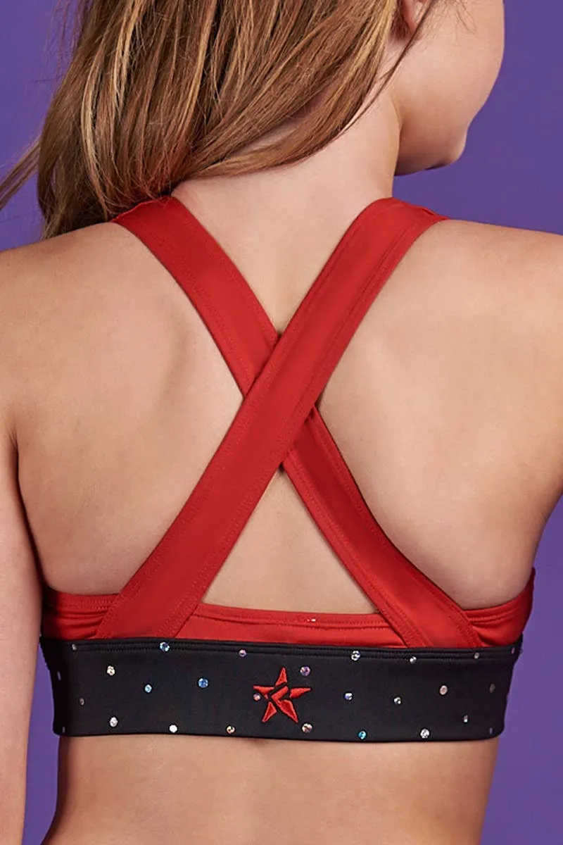 Nora Sports Bra in Lovestruck