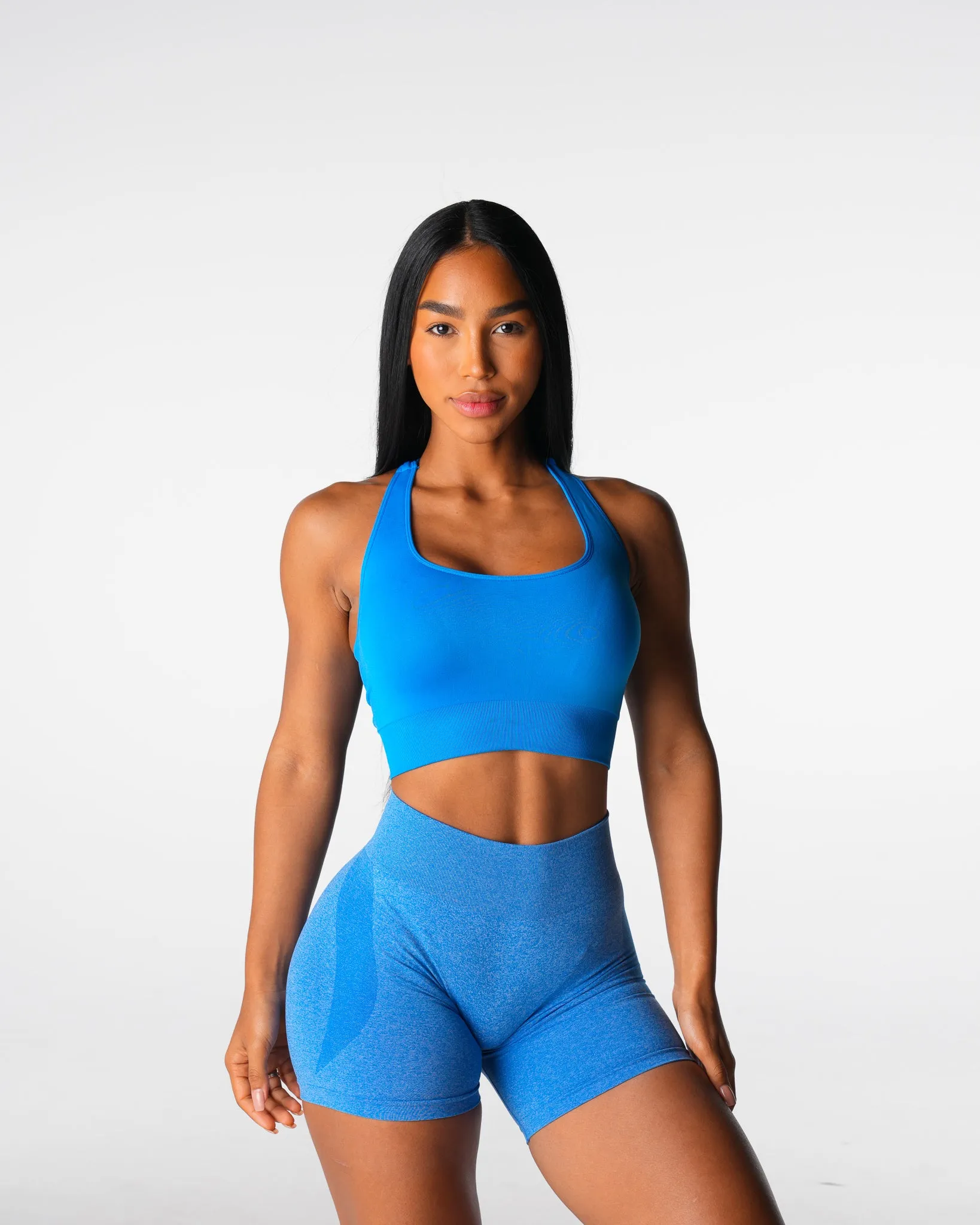 Ocean Blue Thrive Seamless Bra
