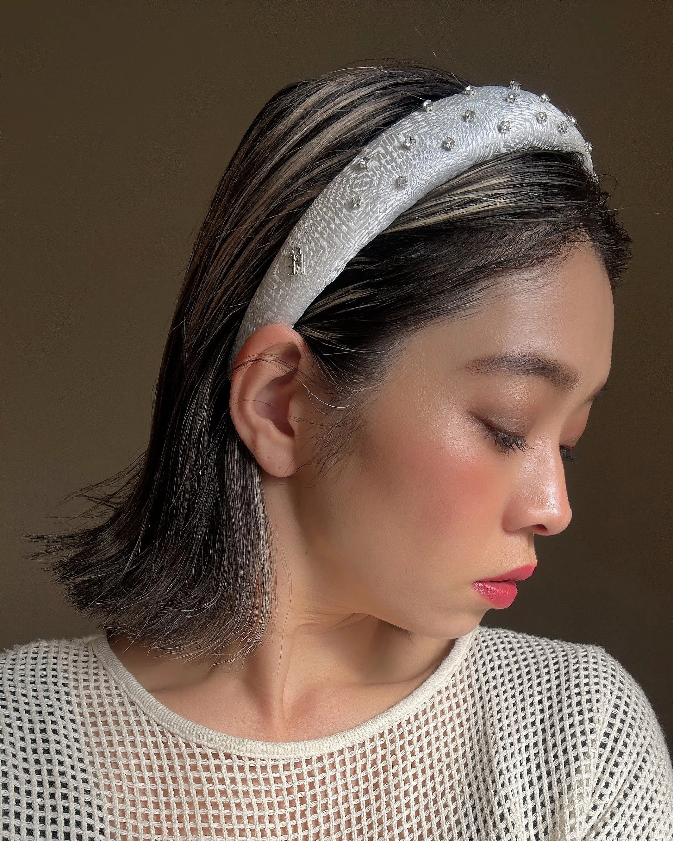 OG Headband White SIlver