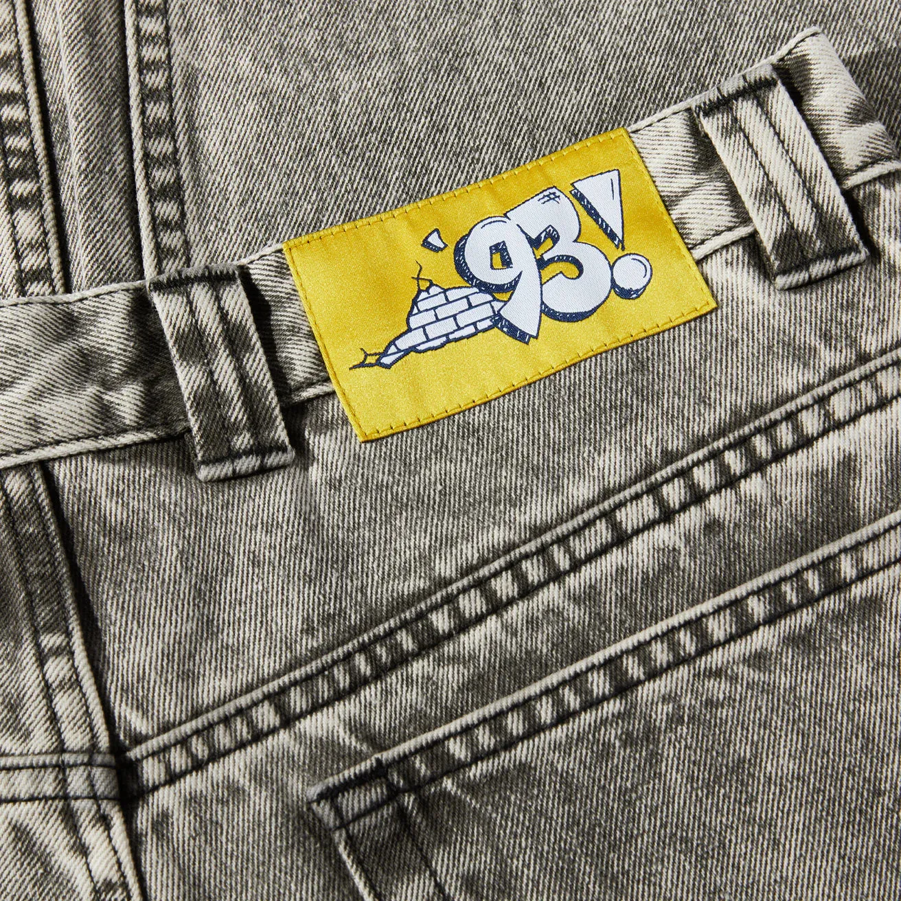 POLAR - '93! DENIM ACID BLACK