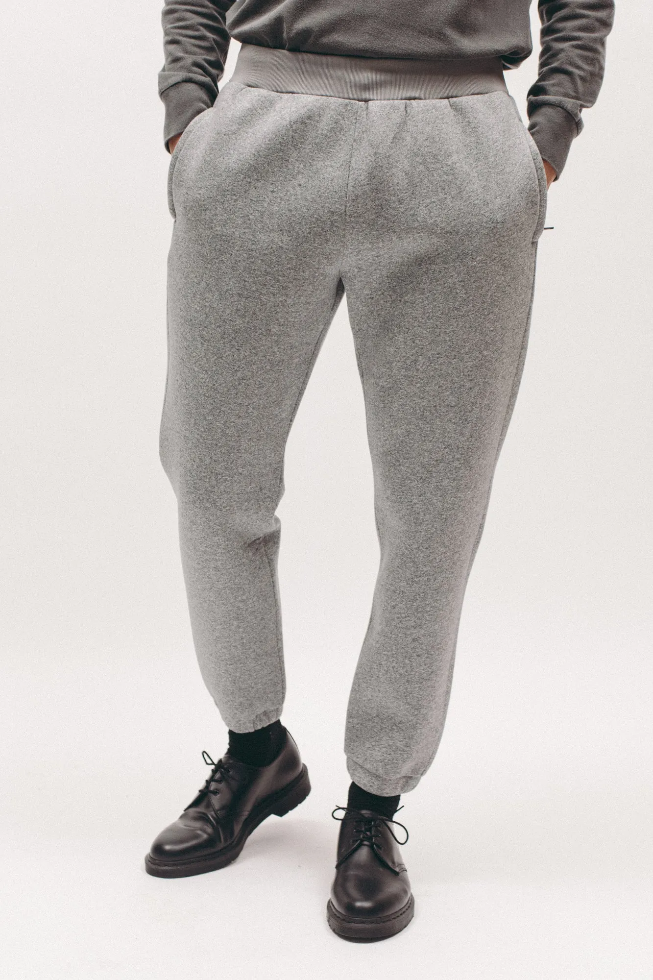 Poly Fleece Pants - Heather