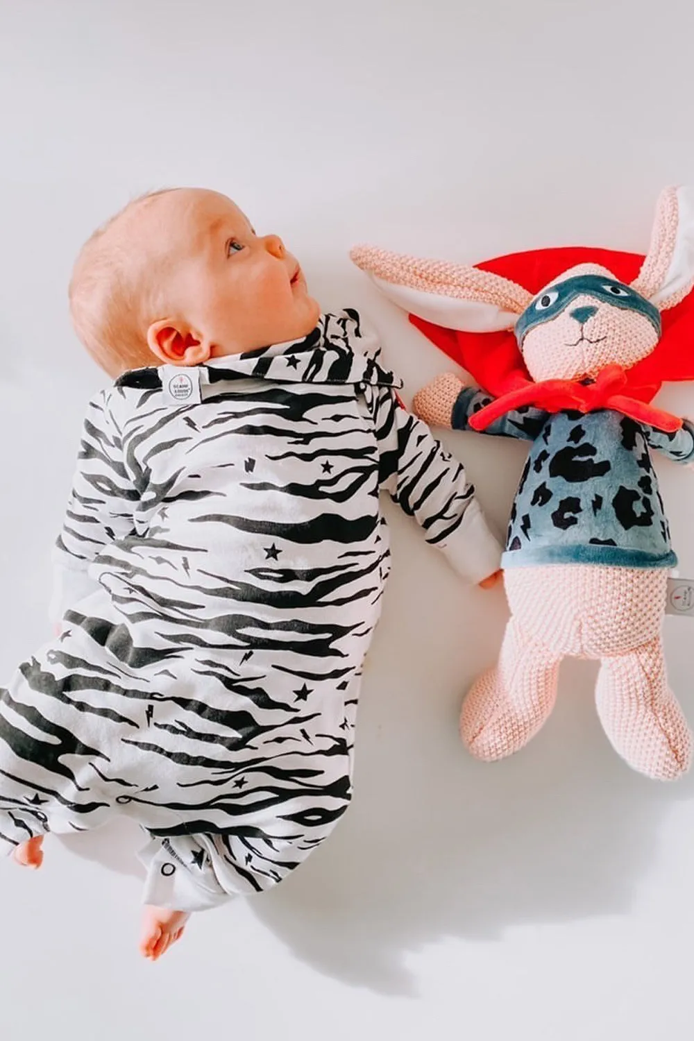Super Bunny "Scamp" Charity Superhero Sleep Buddy