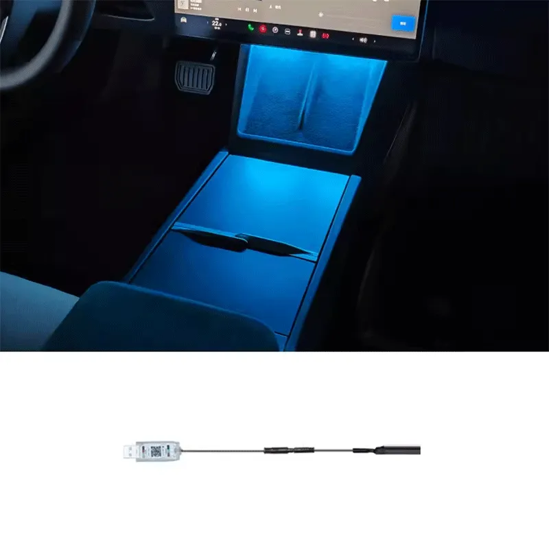 TAPTES® Central Control Intelligent Ambient Lighting for Tesla Model 3 Highland 2024