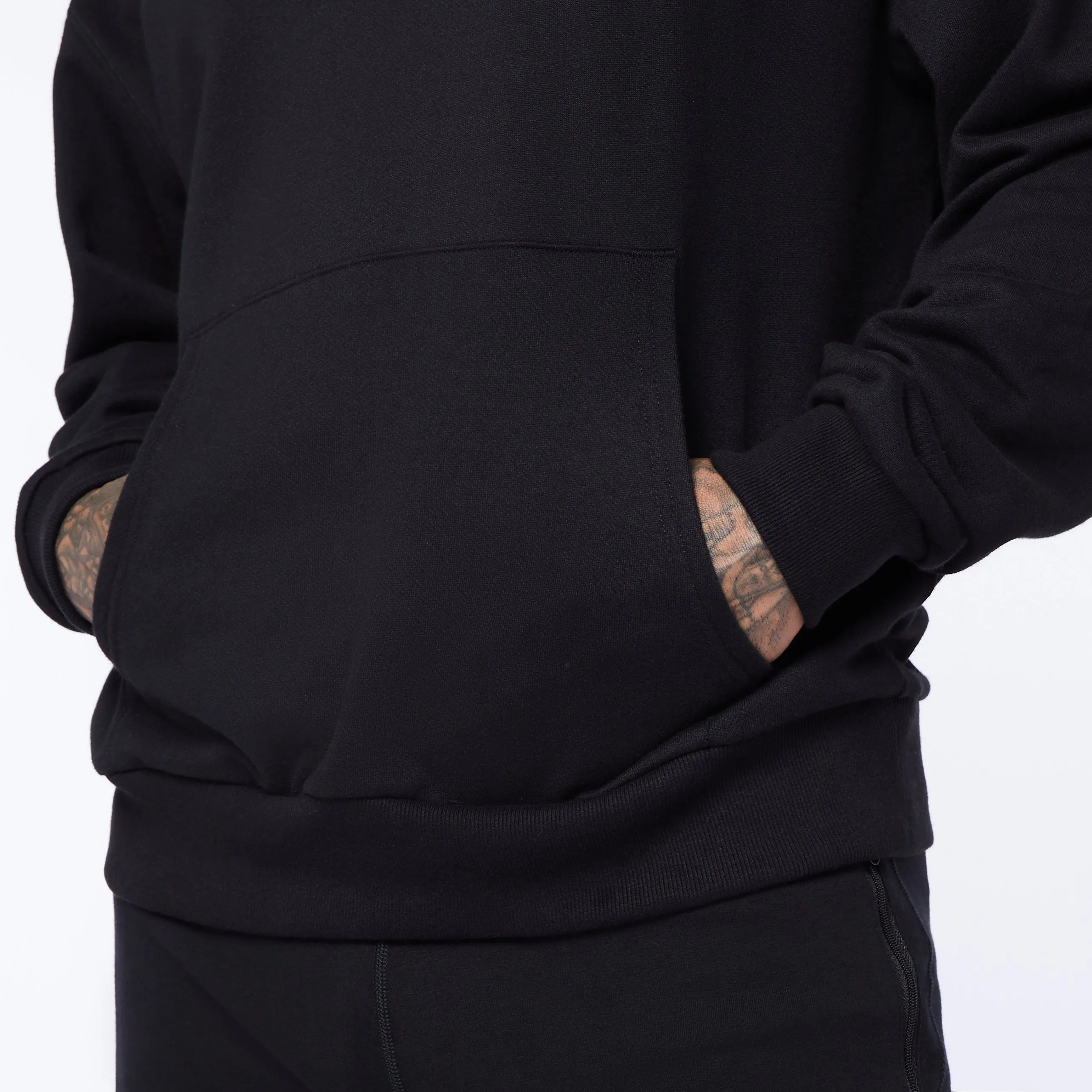 Vanquish Core Red on Black Oversized Sweater