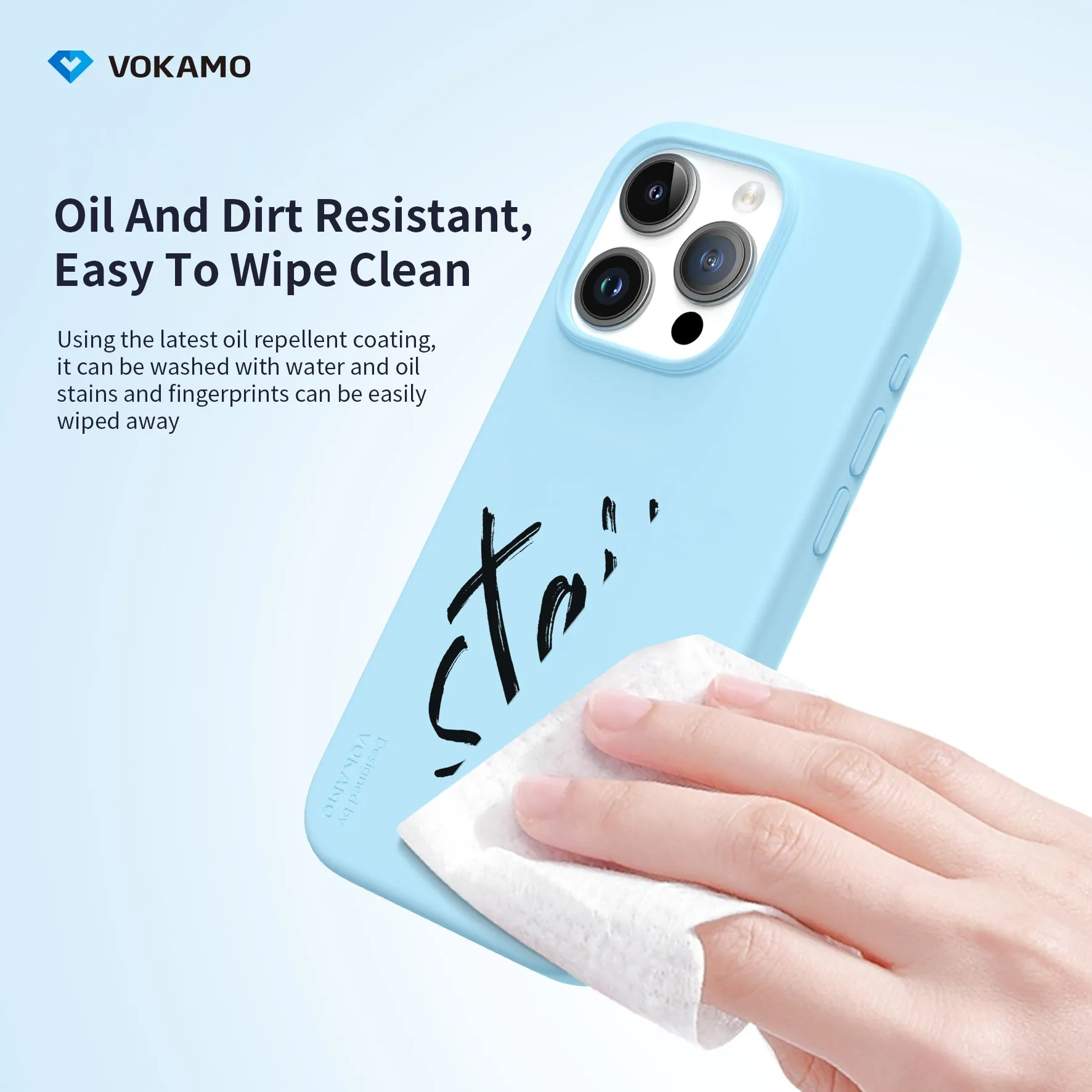 VOKAMO Silicone iPhone Magnetic Case Soft Protective Case Cover For iPhone 15/15 Pro Max/15 Pro/15 Plus